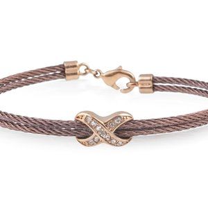 Bronze Cable Bracelet